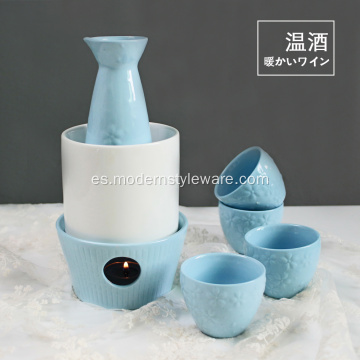 Sake Set vino cerámica japonés Set venta por mayor